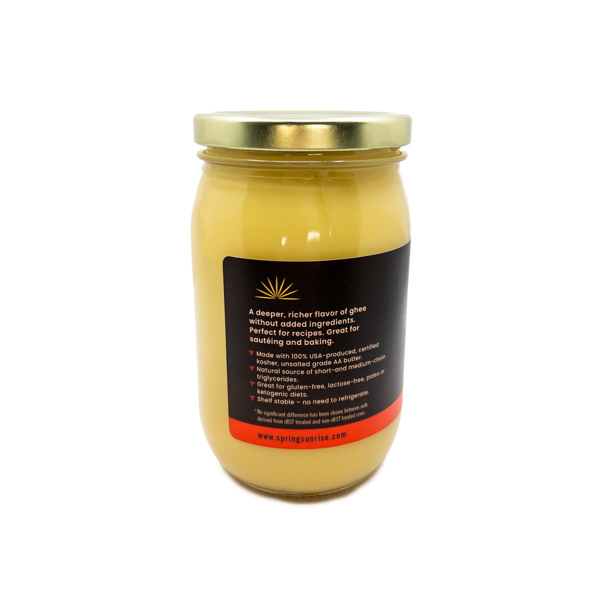 Spring Weeding Butter Classic Brown Butter Ghee – Spring Sunrise Natural Foods