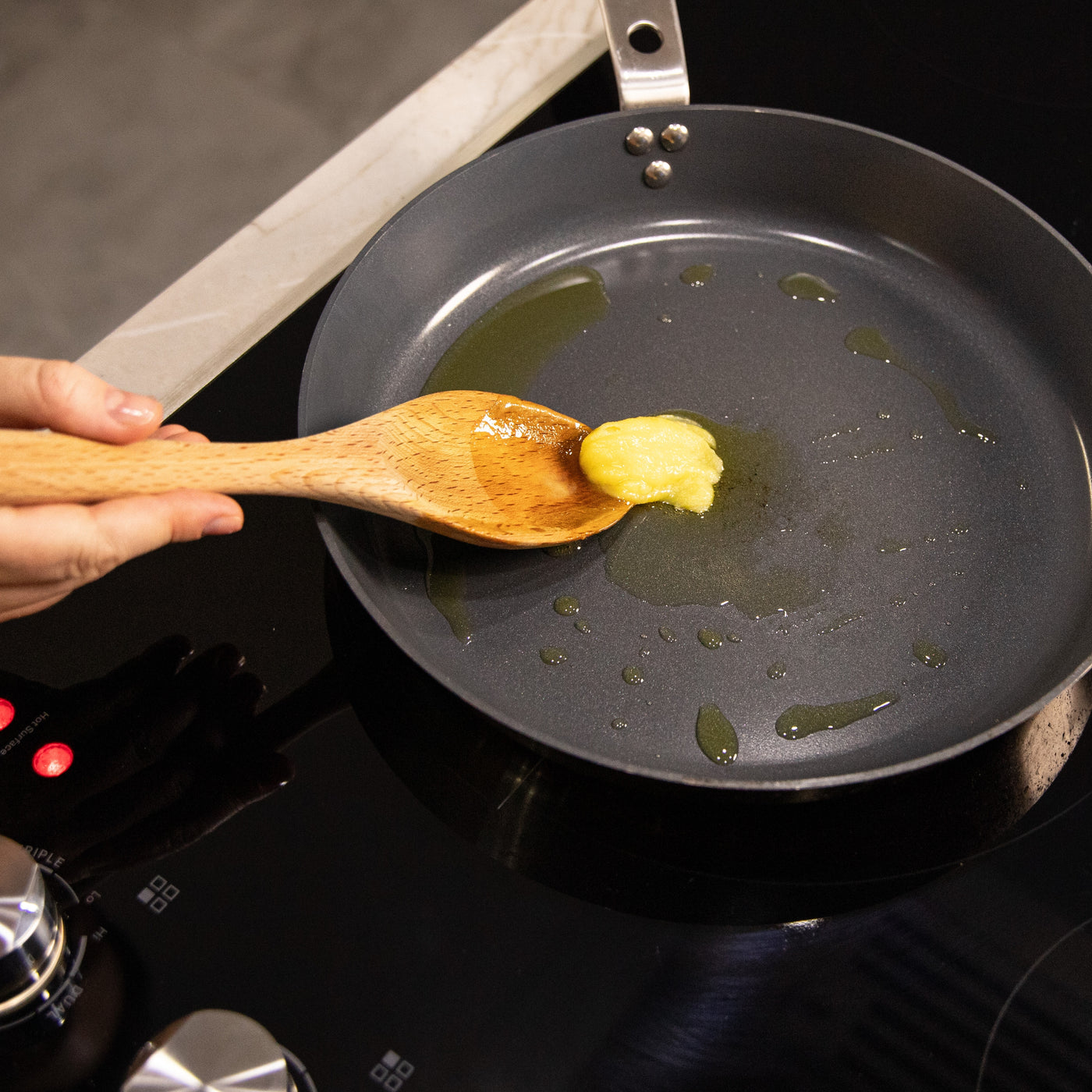 Slow-cooked from organic butter for rich flavor and purity.