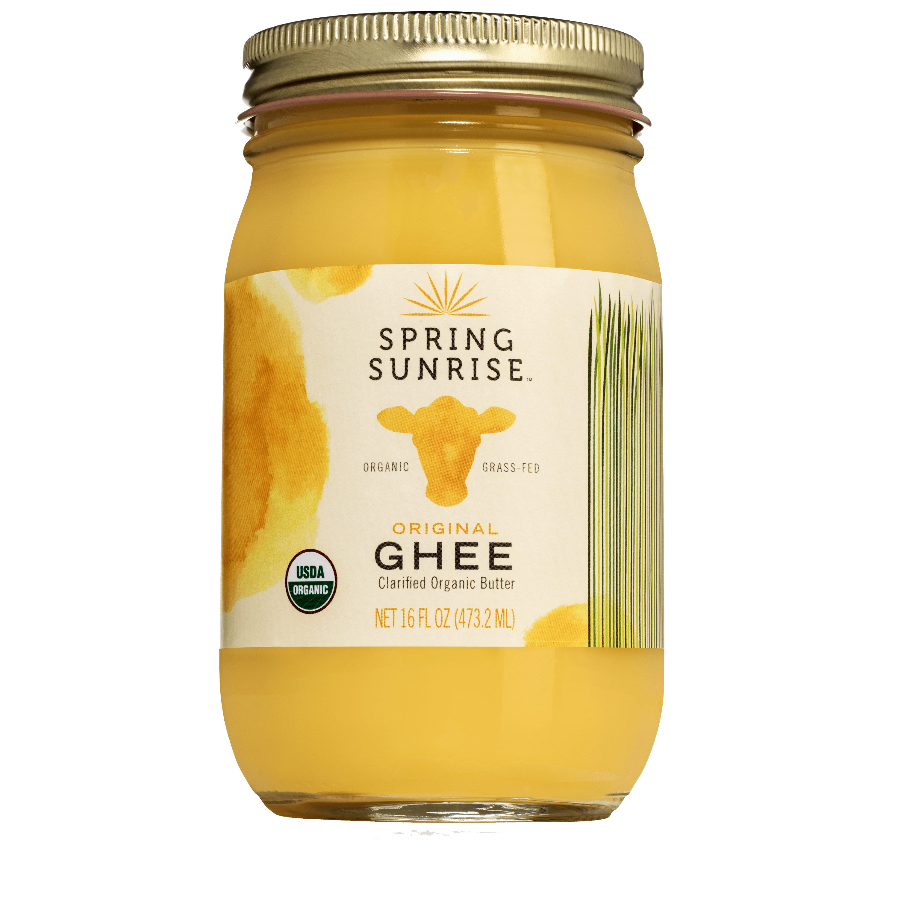 Spring Sunrise Organic Ghee - 9oz.